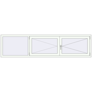 Acheter Fenêtres 2460x610 mm REHAU Euro 70