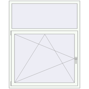 Buy Tilt-and-Turn 1300x1600 mm KORSA OPTIMUM REHAU EURO 70