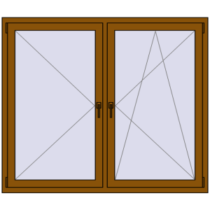 Buy Tilt-and-Turn 1600x1360 mm KORSA OPTIMUM REHAU EURO 70