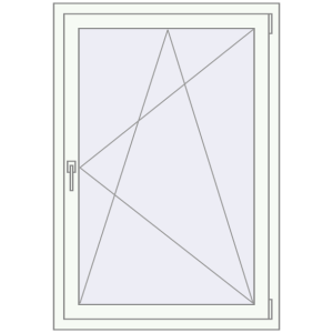 Cumpără Ferestre 920x1320 mm REHAU BRILLANT DESIGN