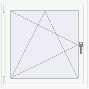 Buy Tilt-and-Turn 880x885 mm KORSA ENERGY-SAVING REHAU SYNEGO MD