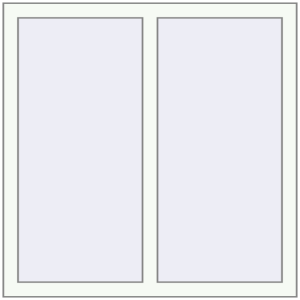 Buy Tilt-and-Turn 1000x1000 mm KORSA ALU STANDARD 72