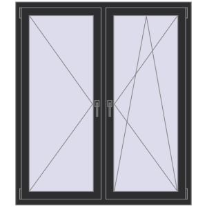 Cumpără Ferestre 1300x1500 mm BASE REHAU EURO 60