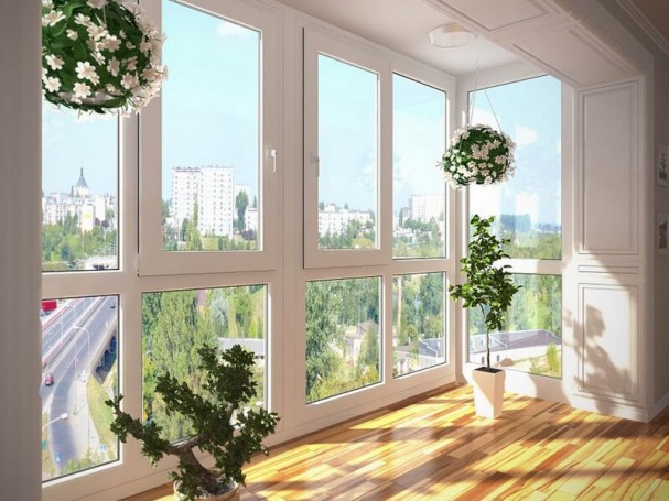 Пластиковий балкон