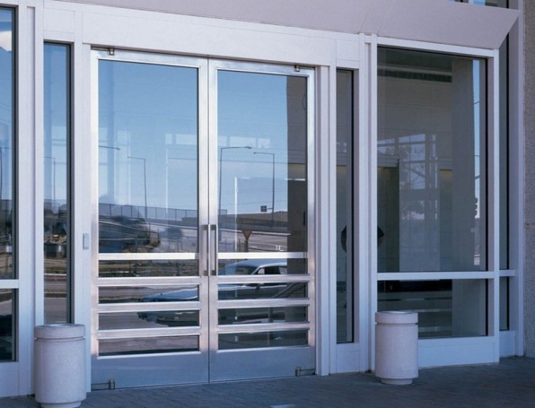 Aluminum entrance door ALU OPTIMA