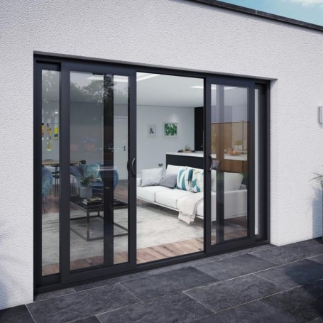 Aluminum entrance door ALU STANDART EU