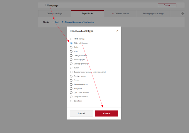 Select Slider with images
