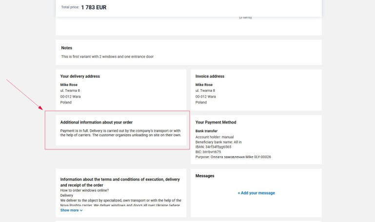 Additional information