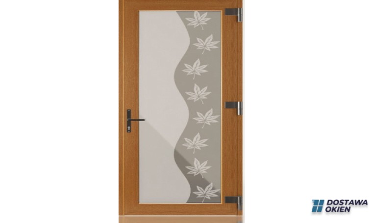 Partial sandblasting