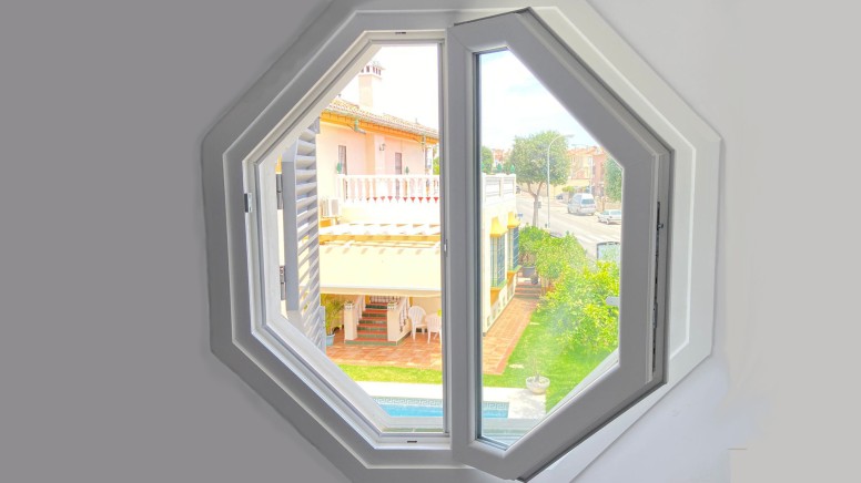 Polygonale Fenster