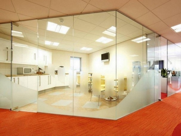 glass partitions