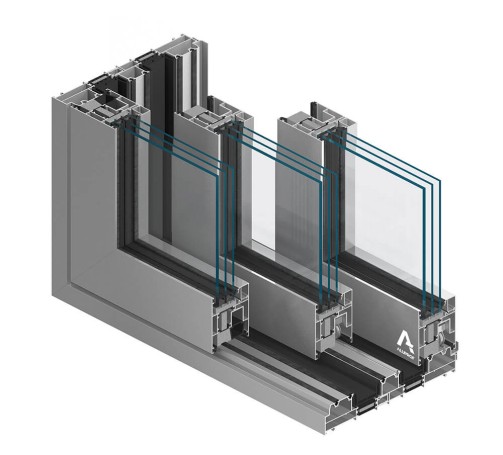 Schiebesystem ALU HS Slide 77