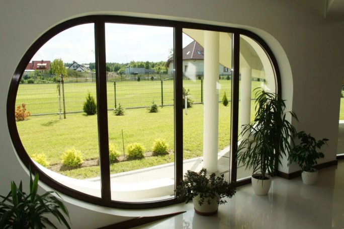 Designer plastic window