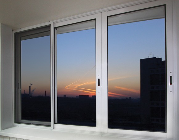 Aluminum windows