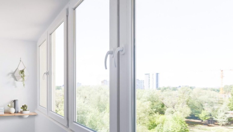 Fenster vierteilig