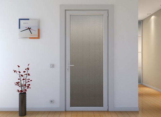 Aluminum doors