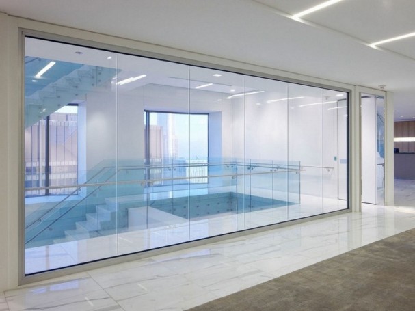 Sliding partition walls