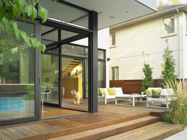 Aluminum sliding doors