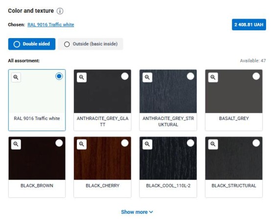 Вигляд блоку