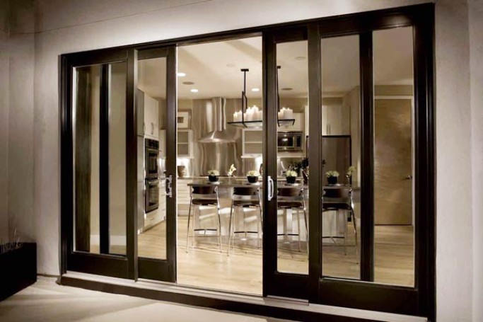 Aluminum sliding partitions