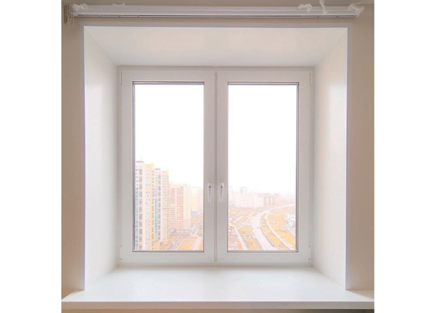 Rechteckige Fenster