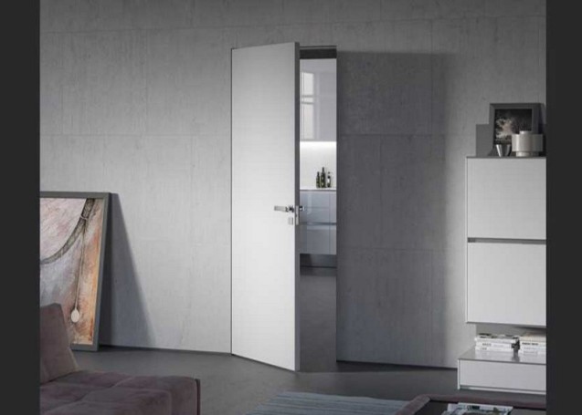 Interior aluminum doors