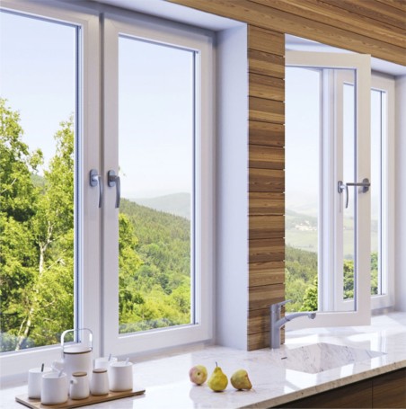 Zweiflügelige Fenster