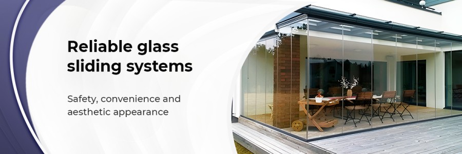 glass sliding door