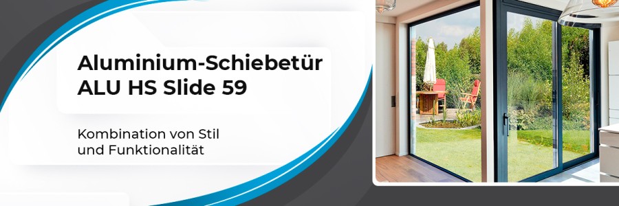 Schiebetüren aus Aluminium  Gutefensterkaufen