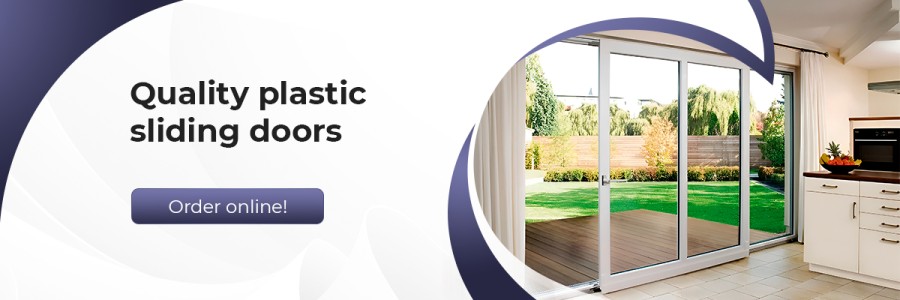 plastic sliding doors