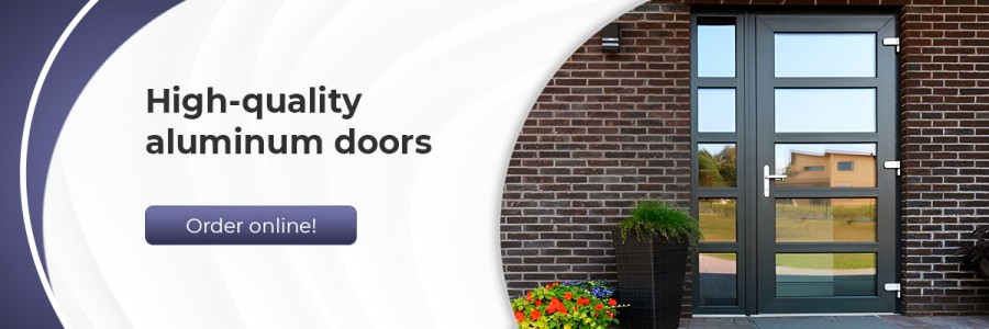 aluminum french doors
