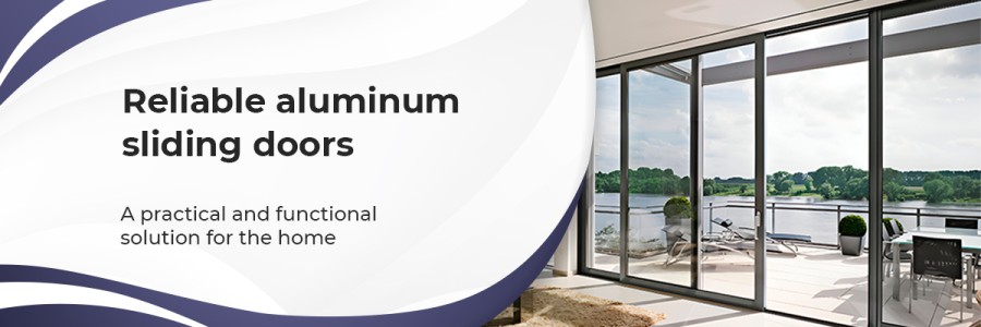 aluminum door sliding