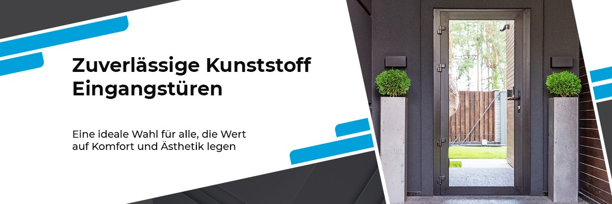 Kunststoff-Haustür