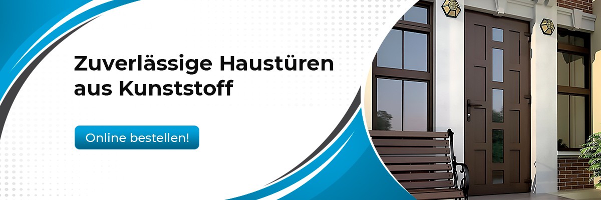 Kunststoff-Haustür