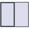 Prețuri Uși glisante de terasă 2500x2200 mm PATIO DOOR REHAU EURO 60