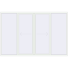 Pricing Sliding patio doors 3285x2155 mm PATIO DOOR REHAU BRILLANT DESIGN