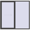 Pricing Sliding patio doors 2100x2030 mm REHAU SYNEGO SLIDE