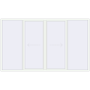 Pricing Sliding patio doors 3900x2300 mm PATIO DOOR REHAU BRILLANT DESIGN RAL 9016 Traffic white two-sided