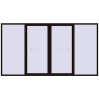 Prețuri Uși glisante de terasă 3700x2000 mm PATIO DOOR REHAU EURO 60