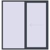 Pricing Sliding patio doors 2000x2100 mm REHAU SYNEGO SLIDE