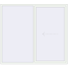 Preisgestaltung Terrassentüren 2400x2100 mm Patio door (REHAU Brillant Design)