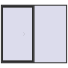 Prețuri Uși glisante de terasă 2500x2200 mm PATIO DOOR REHAU EURO 60