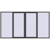 Prețuri Uși glisante de terasă 3700x2000 mm PATIO DOOR REHAU EURO 60