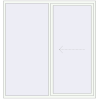 Preisgestaltung Terrassentüren 1980x2120 mm Patio door (REHAU Brillant Design)