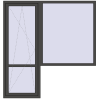 Preisgestaltung Balkontüren 2000x2100 mm BALCONY DOOR REHAU EURO 70