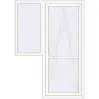 Prețuri Uși de balcon 1420x2000 mm BALCONY DOOR REHAU EURO 60