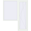 Prețuri Uși de balcon 1700x2100 mm BALCONY DOOR REHAU SYNEGO