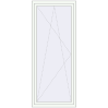 Tarification Portes de balcon 900x2150 mm ECO-ENERGIE (Porte balcon KORSA BASE REHAU Euro-Design 60)