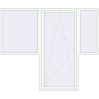 Pricing Balcony doors 2500x2130 mm BALCONY DOOR REHAU EURO 70 RAL 9016 Traffic white two-sided