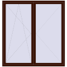Prețuri Uși de balcon 2000x2100 mm BALCONY DOOR REHAU SYNEGO